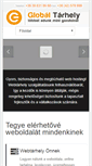 Mobile Screenshot of globaltarhely.hu